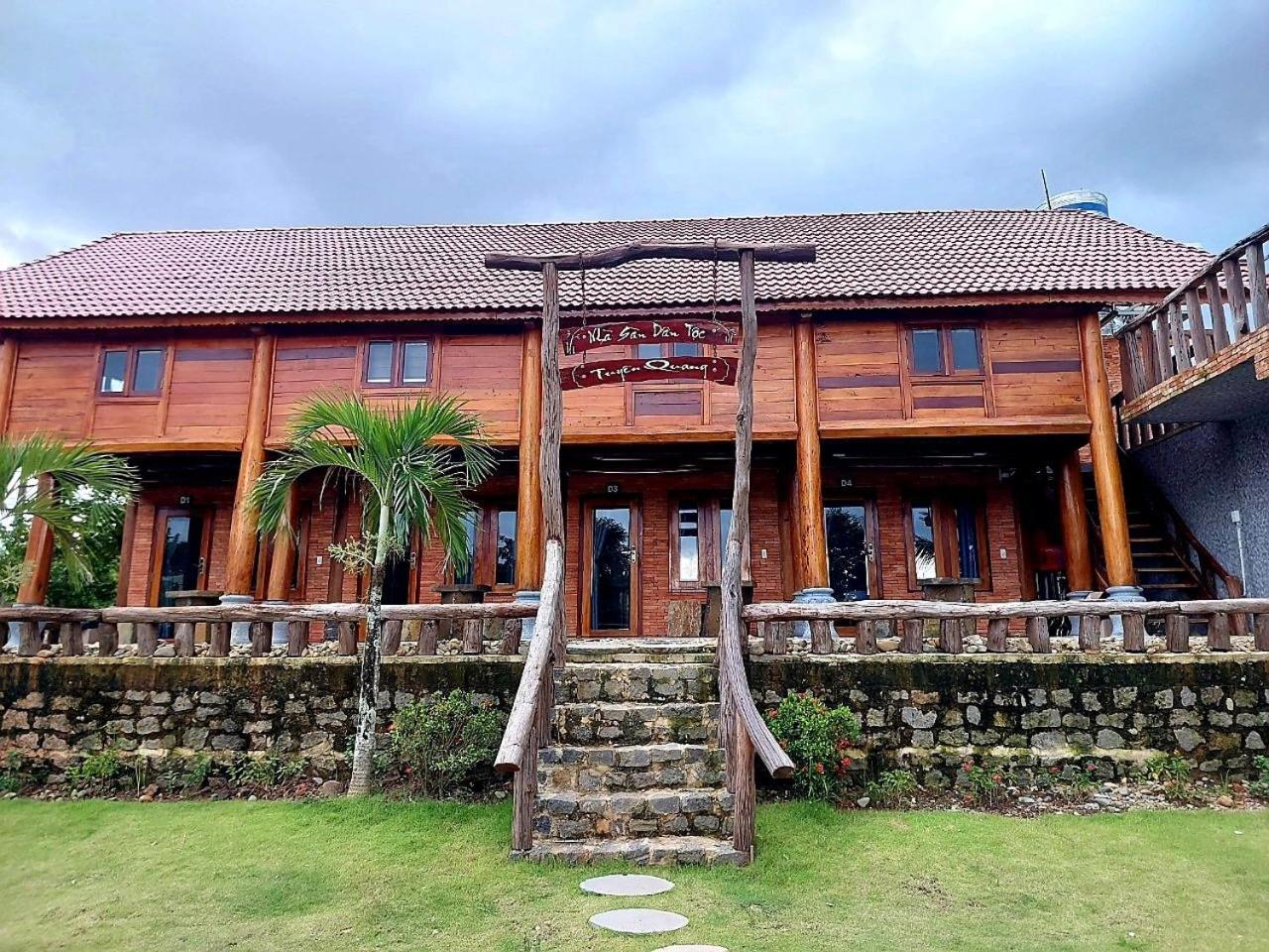 Ngoc Tien Farmer Eco Lodge Cat Tien Bagian luar foto