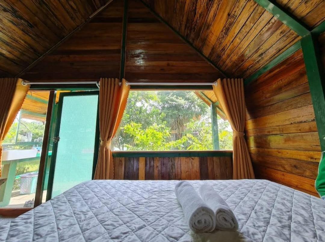 Ngoc Tien Farmer Eco Lodge Cat Tien Bagian luar foto
